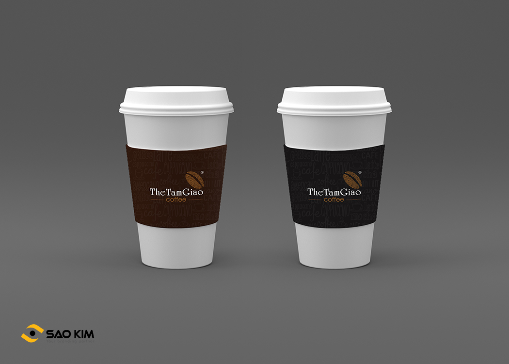 THE TAM GIAO COFFEE - Đặt tên và thiết kế logo nhận diện thương hiệu cho quán cà phê The Tâm Giao Coffee